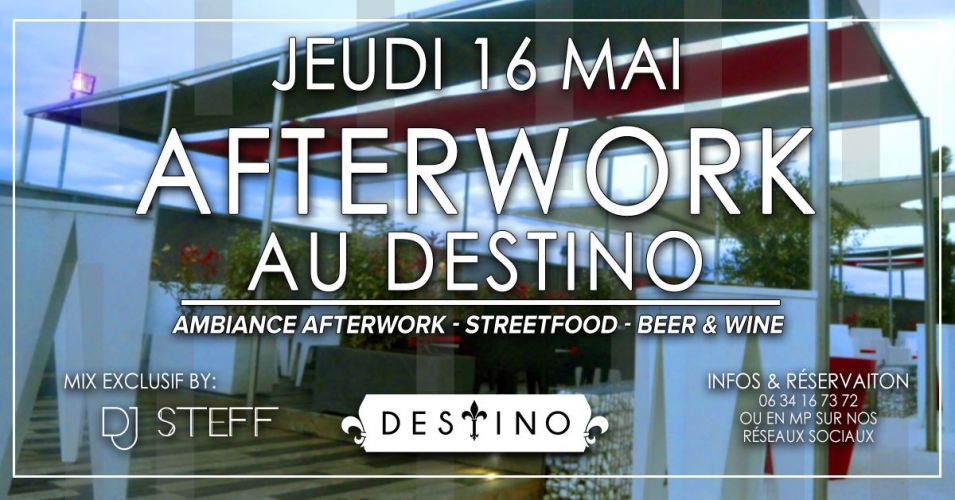 Afterwork au Destino