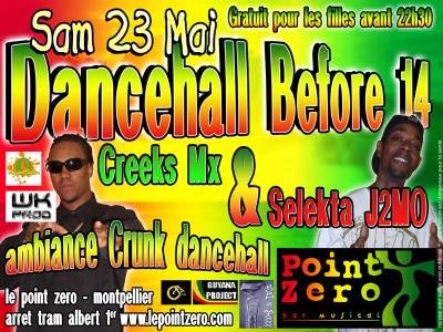 dancehall before 14