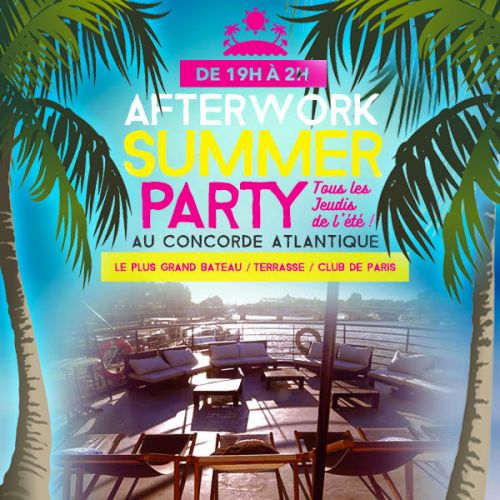 AFTERWORK LA VOILE PARISIENNE (BATEAU CLUB GEANT, DOUBLE TERRASSE GEANTE PANORAMIQUE & 2 SALLES)