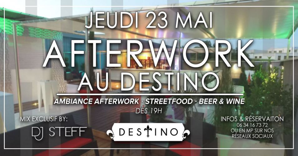 Afterwork au Destino