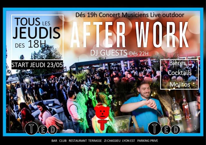 Les Jeudis de Ted Afterwork live music