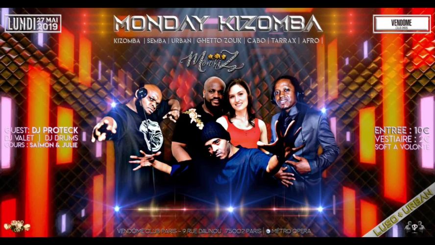 Monday Kizomba Vendôme Club
