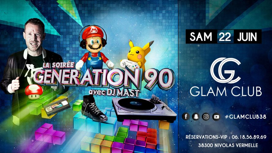 GENERATION 90 avec DJ MAST