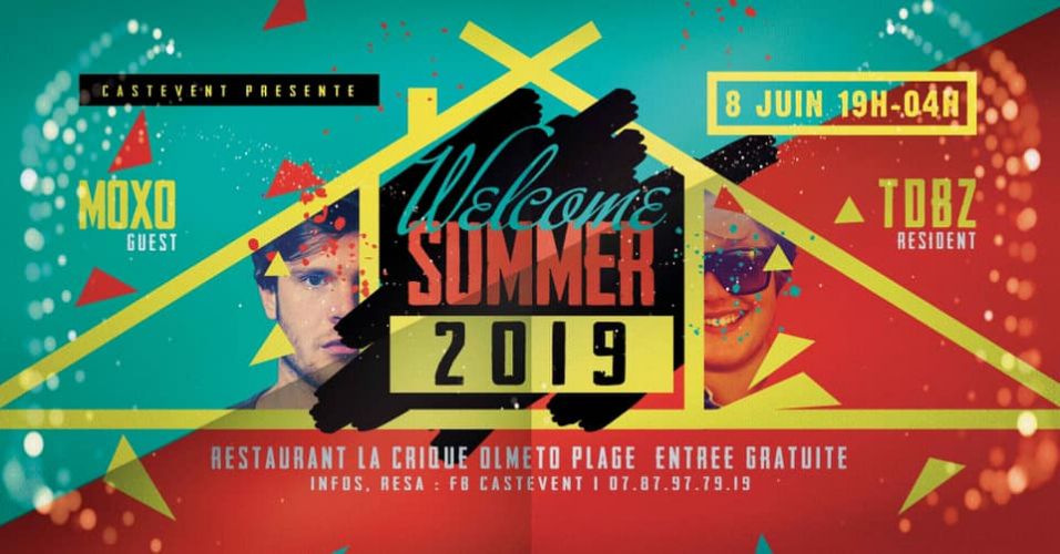 Opening la crique soirée DJ · Organisé par Prupià Castevent