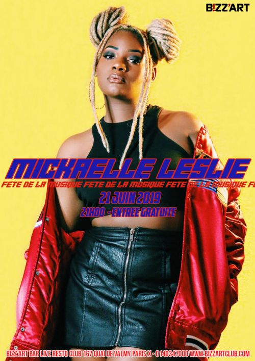 Fête de la musique – Mickaëlle Leslie en live !