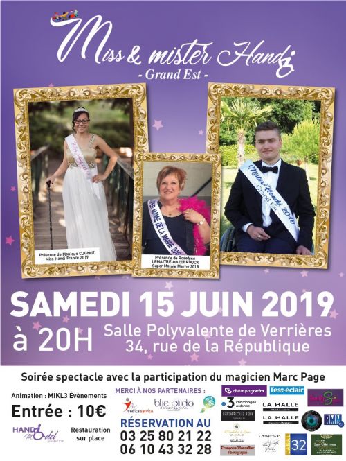 Election Miss et Mister Handi Grand-Est 2019