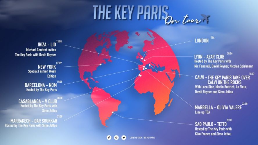 THE KEY PARIS ON TOUR