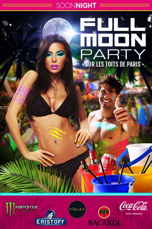 LA PLUS GRANDE FULL MOON PARTY DE FRANCE(TERRASSE GEANTE 1500m2/CLUB INTERIEUR/BBQ GEANT/2 AMBIANCES