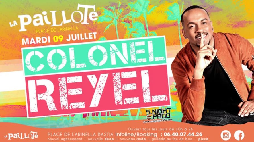 LA PAILLOTE VS LES OWLS pour la première soirée années 2000’s avec la présence de COLONEL REYEL pour