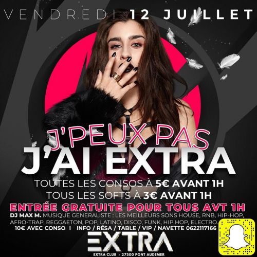 JE PEUX PAS J’AI EXTRA