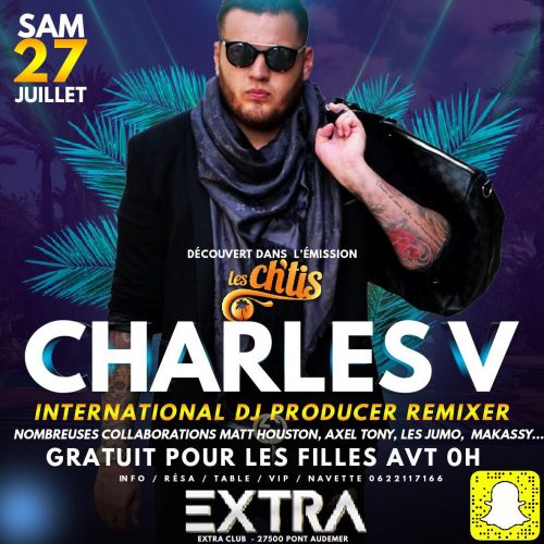 CHARLES V À L’EXTRA CLUB