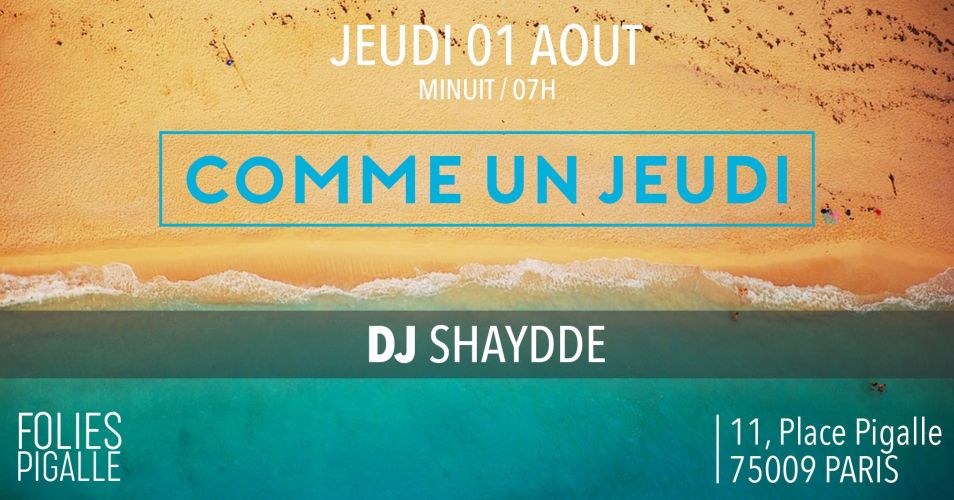 Comme un jeudi – Summer edition