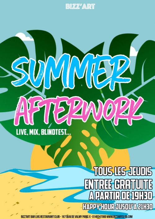 Summer Afterwork ft. Sheesha Rose & DJ JP Mano