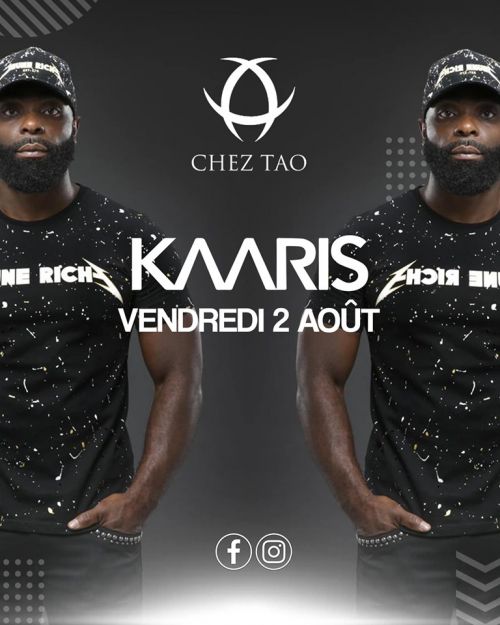 Chez Tao avec Kaaris pour un showcase