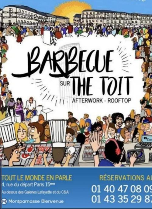 BARBECUE SUR THE TOIT (TERRASSE / BARBECUE /  ROOFTOP)