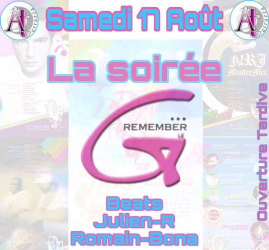 A TERRAZZA • Rember le G · Organisé par A Terrazza
