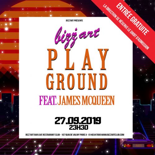 Bizz’Art Playground ft. James Mcqueen
