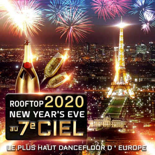 TOUR EIFFEL ROOFTOP EXCEPTIONNEL 2000 M2 DE VUE PANORAMIQUE + DE 2000 PERSONNES NEW YEAR 2020