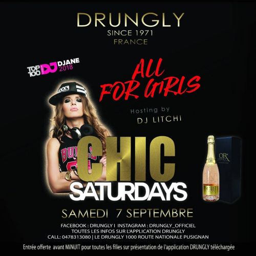 ✭☆✭ Saturday CHIC – Dj Litchi ☆✭☆