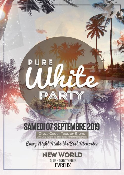 Pure white party