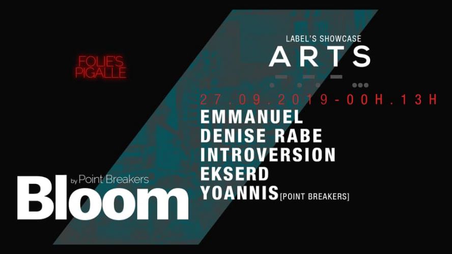 BLOOM x A R T S w/ Emmanuel, Denise Rabe & Introversion