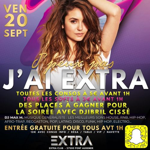 JE PEUX PAS J’AI EXTRA CLUB