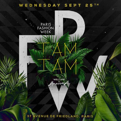 Wednesday, September 25 x TAM TAM x Welcome to Rio