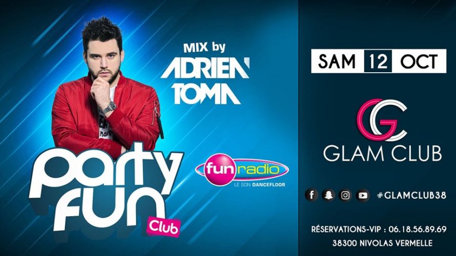 PARTY FUN CLUB avec ADRIEN TOMA !