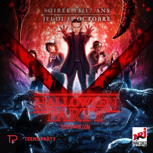 TEENS PARTY PARIS – HALLOWEEN PARTY 2019