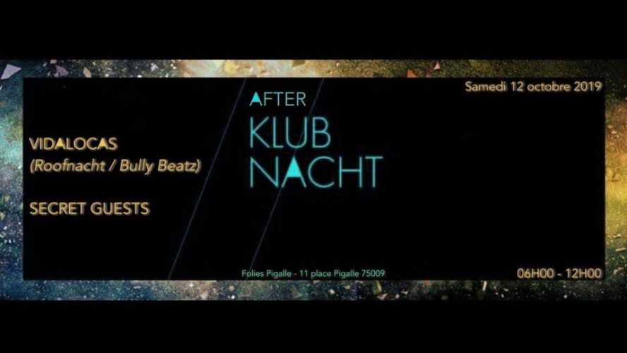 AFTER KlubNacht x Folies : Vidalocas & La Vibes (Djs Set)