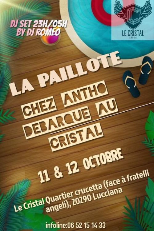 La paillote chez Antho s’invite au Cristal !!!