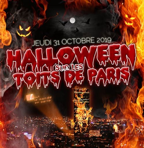 HALLOWEEN SUR LES TOITS DE PARIS (CLUB INTERIEUR + TERRASSE CHAUFFEE)