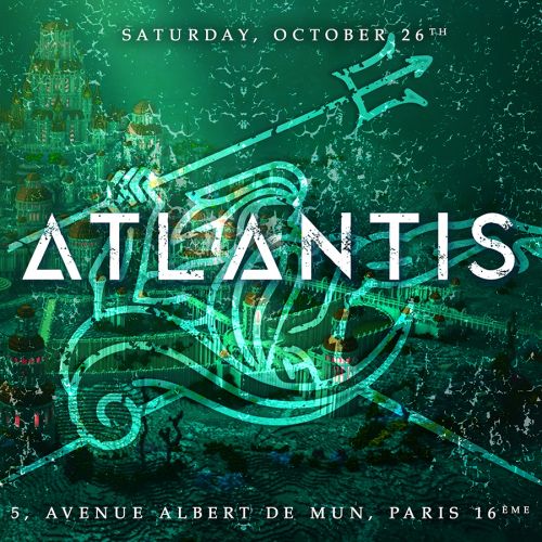 ATLANTIS / DANSEZ PARMI LES REQUINS DANS LA CITE PERDUE AQUATIQUE / FILLE = GRATUIT avec INVITATION