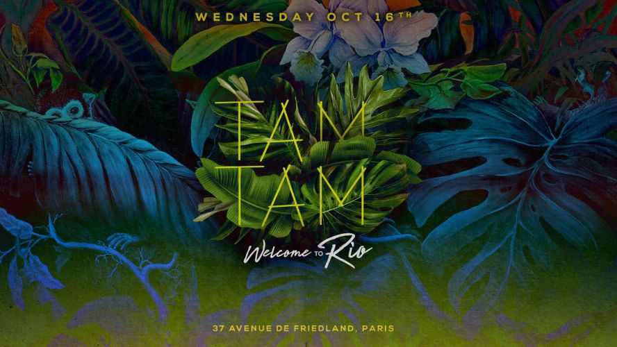 Wednesday October 16th x TAM TAM