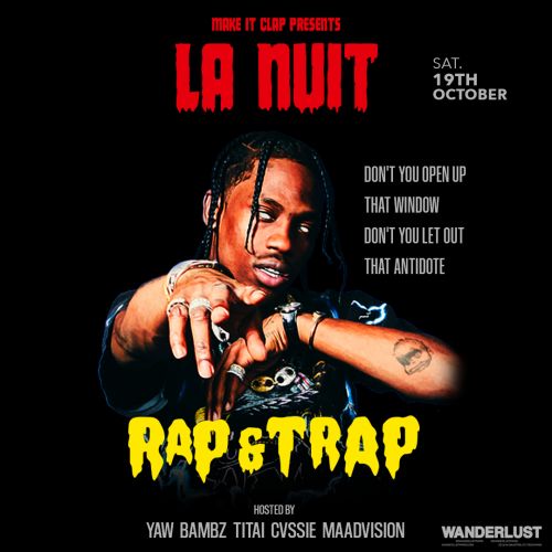 La nuit Rap & Trap au Wanderlust