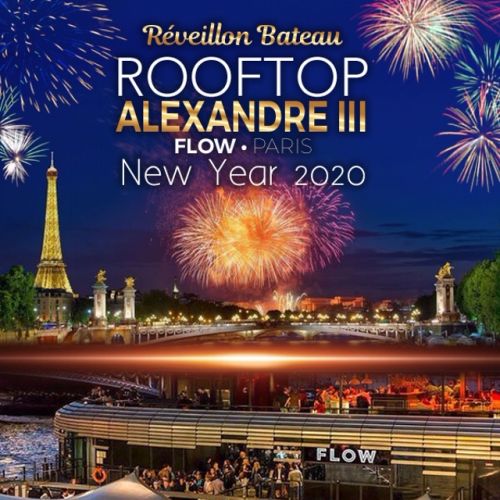 ROOFTOP BOAT VUE TOUR EIFFEL & FEU D’ ARTIFICE ARC NEW YEAR 2020 NOUVEL AN D’ EXCEPTION SUR LA SEINE