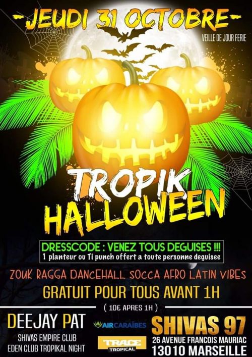 SOIRÉE TROPIK’ HALLOWEEN