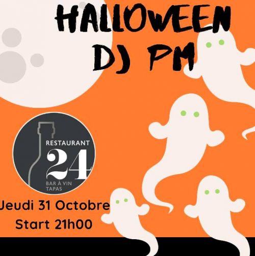 ????Soirée Halloween déjantée avec @dj__pm__