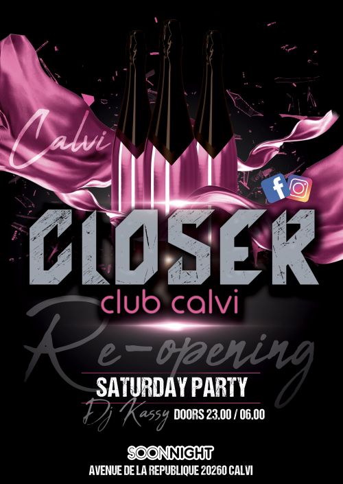 Closer Club Calvi (re)Opening