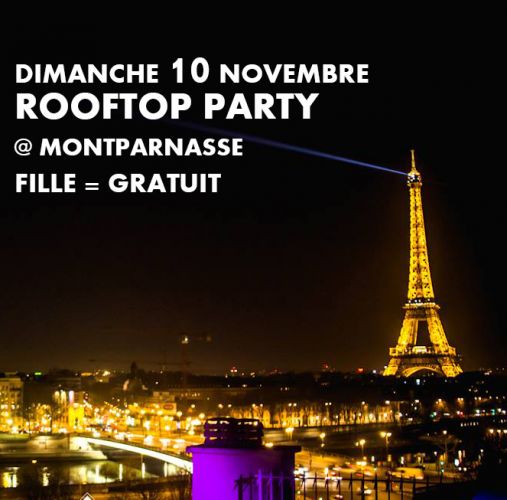 ROOFTOP PARTY (FILLE = GRATUIT)