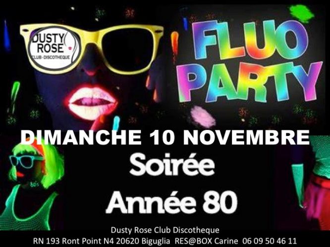 soir c’est Spécial 80’s Fluo …dustyrosevip