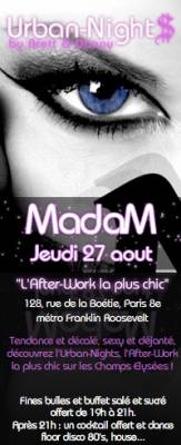 AFTER WORK @ MADAM
