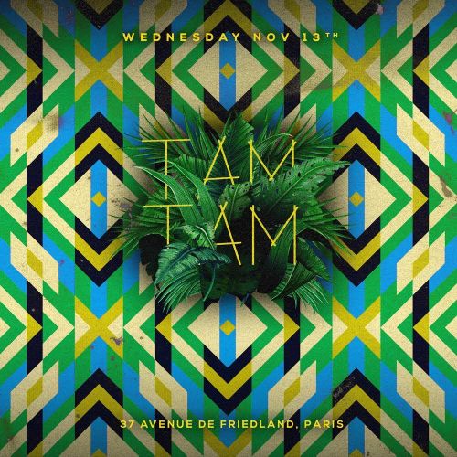 Mercredi 13 Novembre x TAM TAM x BOUM BOUM