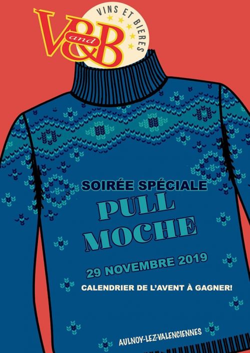 soirée Pull Moche de Noël au VandB Aulnoy lez valenciennes