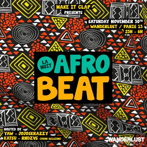 La nuit Afrobeat au Wanderlust