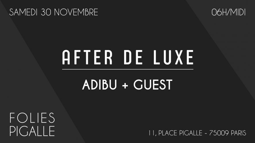 AFTER DE LUXE