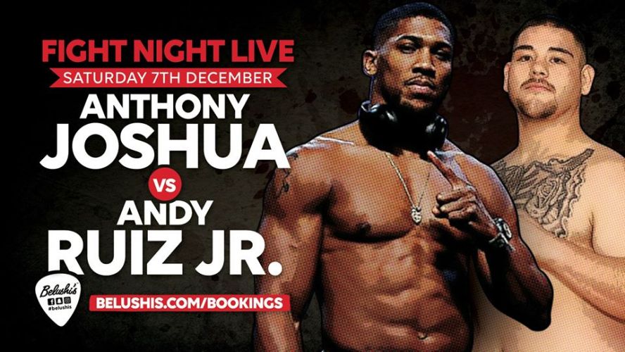 Joshua vs. Ruiz LIVE in Paris