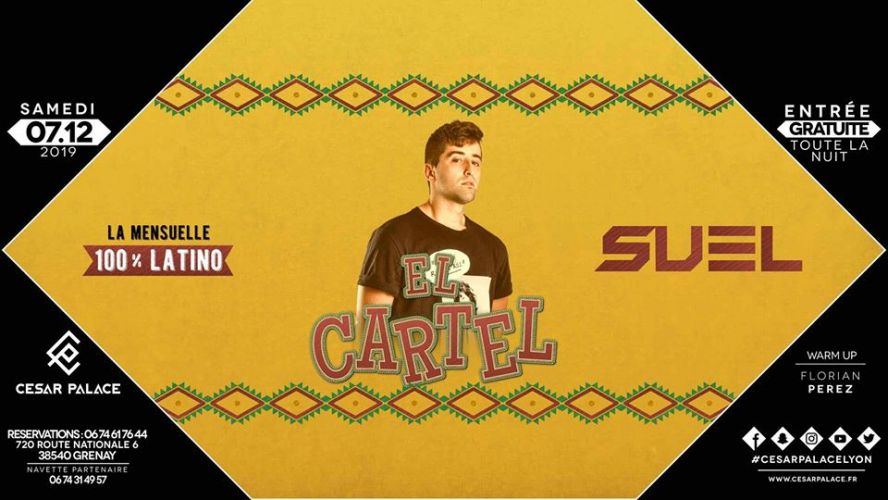 Cartel 100% latino by SUEL