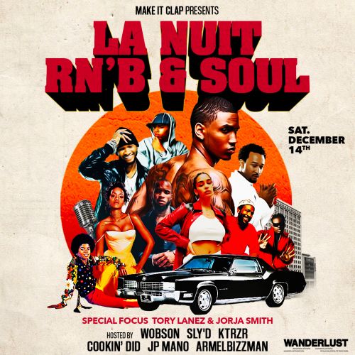 La nuit RnB & Soul au Wanderlust