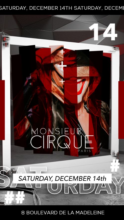 Monsieur Cirque – Samedi 14 Dec